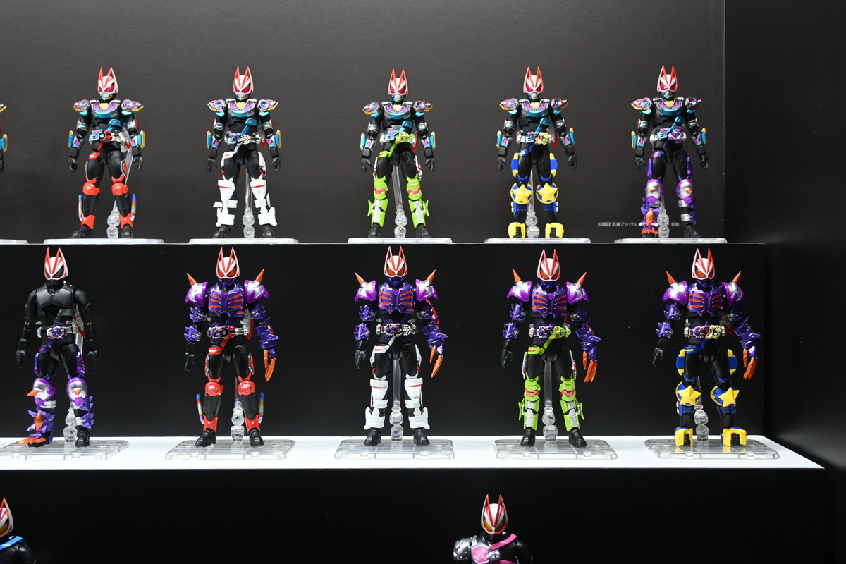 【TAMASHII NATION 2024フォトレポート】「仮面ライダーギーツ」仮面ライダータイクーンや「ガメラ」レギオンなどのフィギュアを紹介！