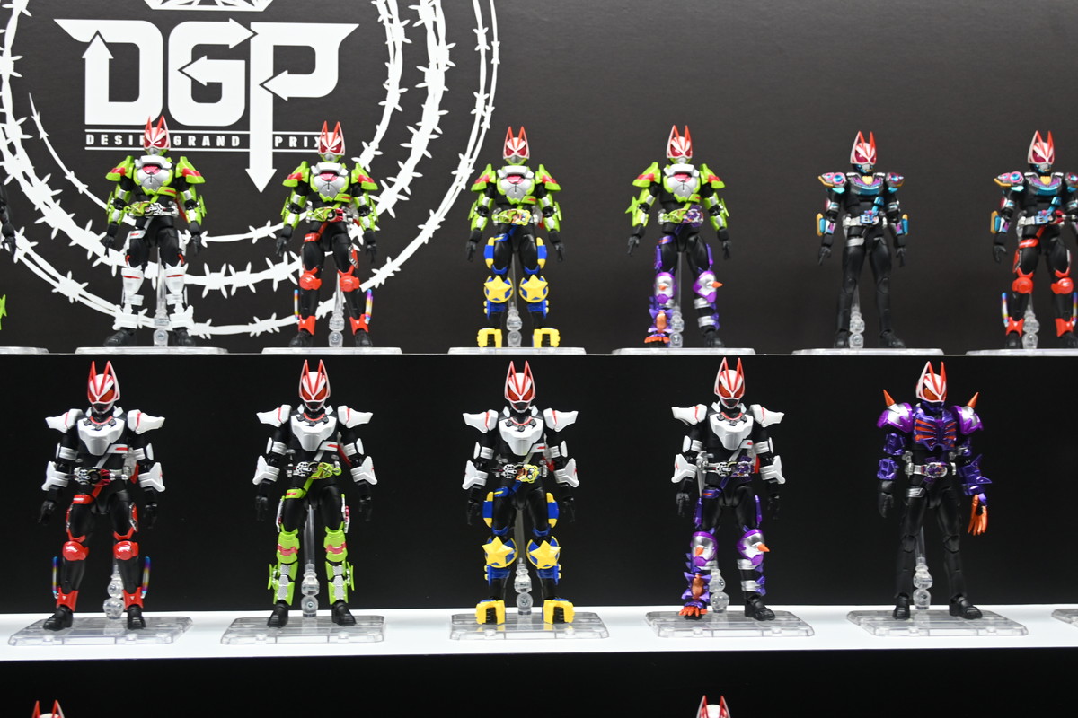 【TAMASHII NATION 2024フォトレポート】「仮面ライダーギーツ」仮面ライダータイクーンや「ガメラ」レギオンなどのフィギュアを紹介！