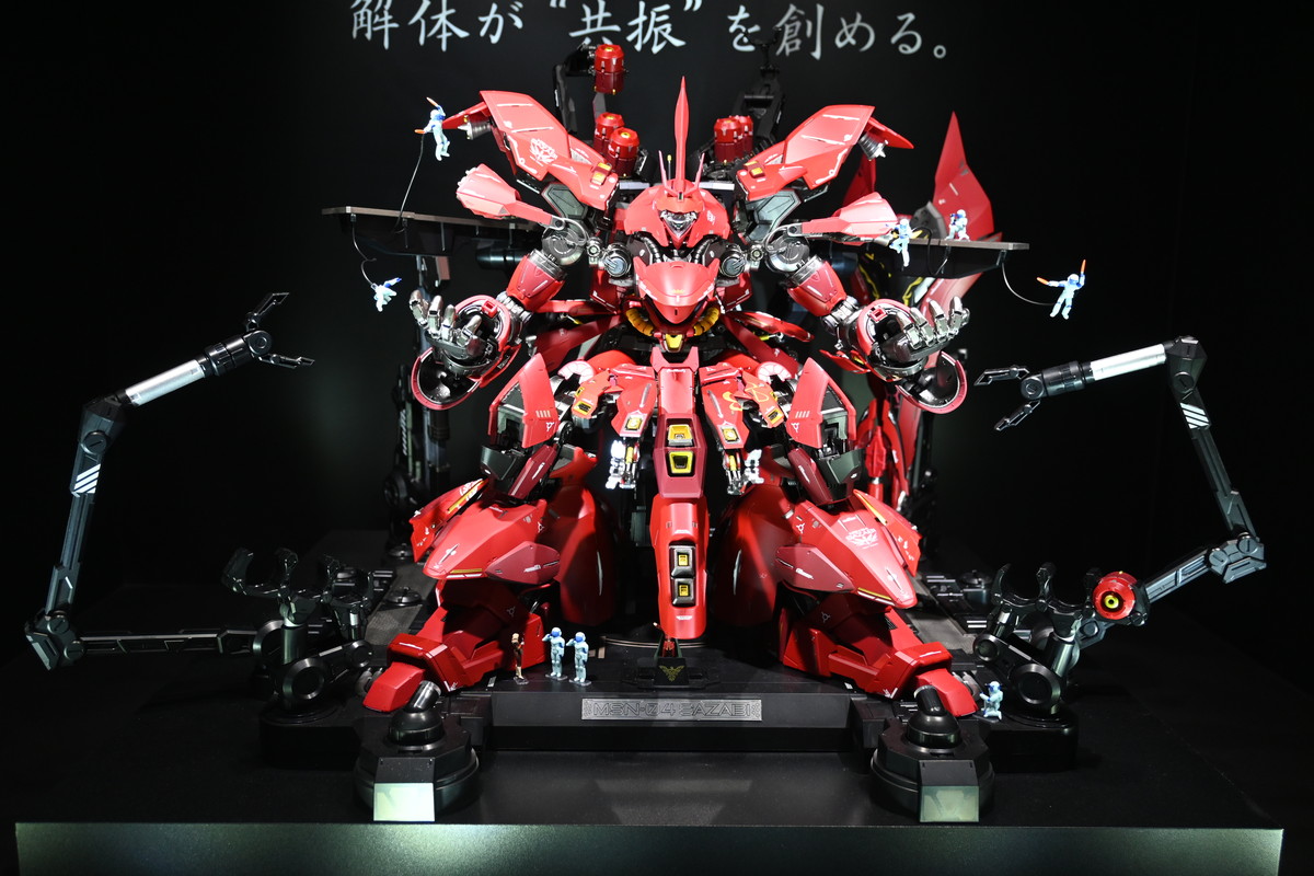 【TAMASHII NATION 2024フォトレポート】「劇場版マクロスF～イツワリノウタヒメ～」スーパールシファーバルキリー（ブレラ・スターン機）や「勇者エクスカイザー」キングエクスカイザーなどのフィギュアを紹介！