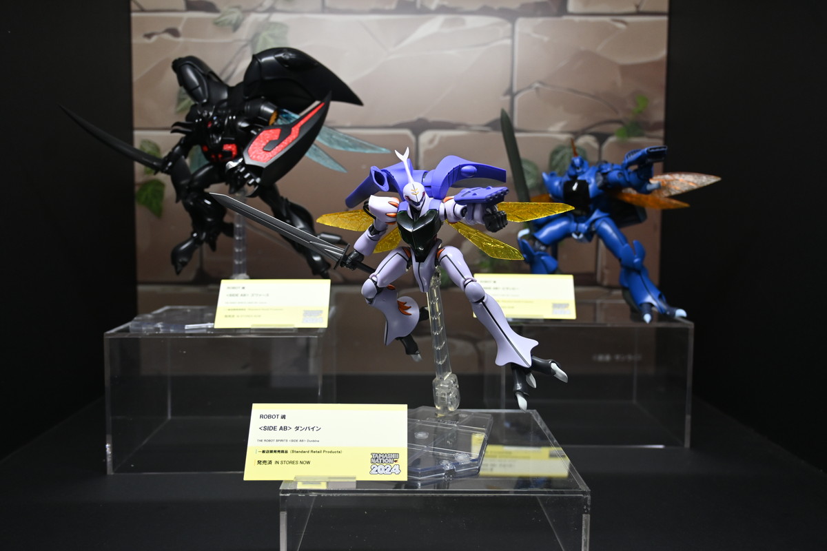 【TAMASHII NATION 2024フォトレポート】「劇場版マクロスF～イツワリノウタヒメ～」スーパールシファーバルキリー（ブレラ・スターン機）や「勇者エクスカイザー」キングエクスカイザーなどのフィギュアを紹介！