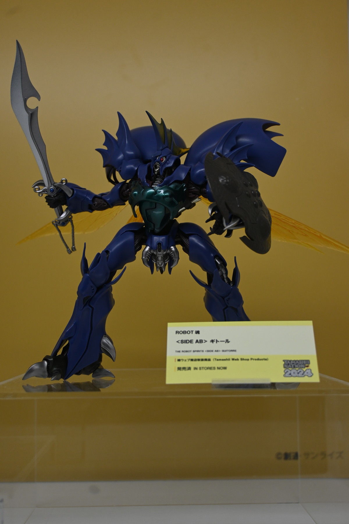 【TAMASHII NATION 2024フォトレポート】「劇場版マクロスF～イツワリノウタヒメ～」スーパールシファーバルキリー（ブレラ・スターン機）や「勇者エクスカイザー」キングエクスカイザーなどのフィギュアを紹介！