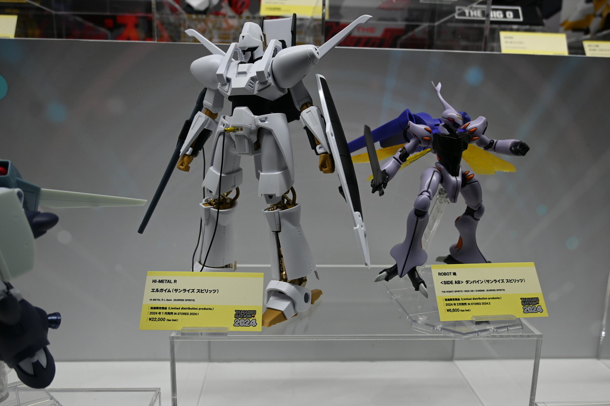 【TAMASHII NATION 2024フォトレポート】「劇場版マクロスF～イツワリノウタヒメ～」スーパールシファーバルキリー（ブレラ・スターン機）や「勇者エクスカイザー」キングエクスカイザーなどのフィギュアを紹介！