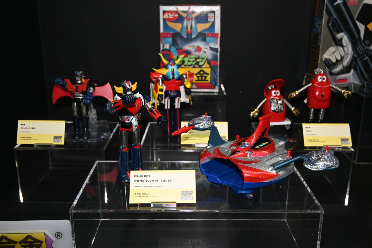 【TAMASHII NATION 2024フォトレポート】「劇場版マクロスF～イツワリノウタヒメ～」スーパールシファーバルキリー（ブレラ・スターン機）や「勇者エクスカイザー」キングエクスカイザーなどのフィギュアを紹介！