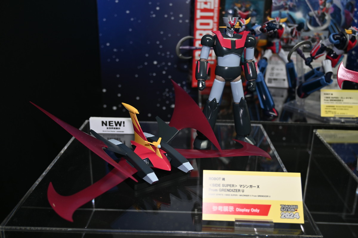 【TAMASHII NATION 2024フォトレポート】「劇場版マクロスF～イツワリノウタヒメ～」スーパールシファーバルキリー（ブレラ・スターン機）や「勇者エクスカイザー」キングエクスカイザーなどのフィギュアを紹介！