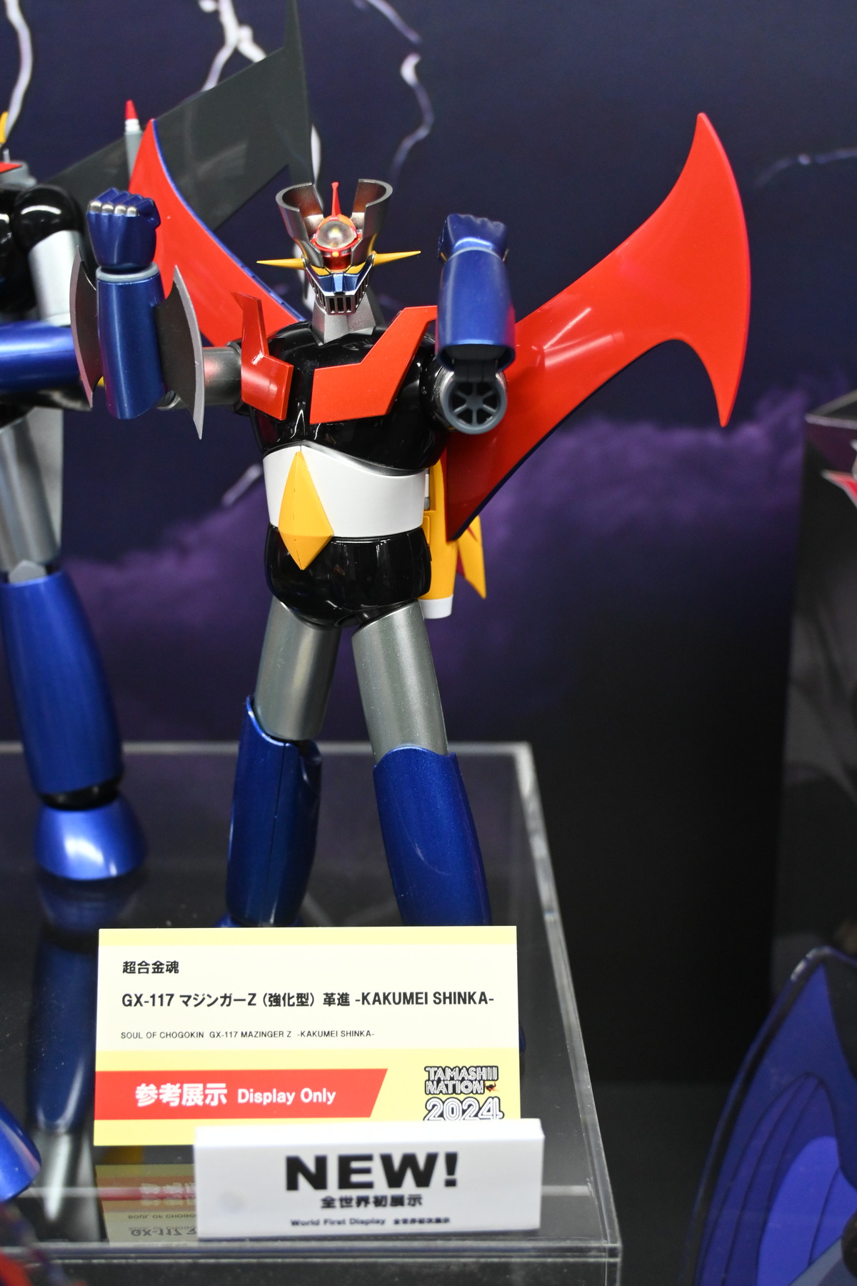 【TAMASHII NATION 2024フォトレポート】「劇場版マクロスF～イツワリノウタヒメ～」スーパールシファーバルキリー（ブレラ・スターン機）や「勇者エクスカイザー」キングエクスカイザーなどのフィギュアを紹介！