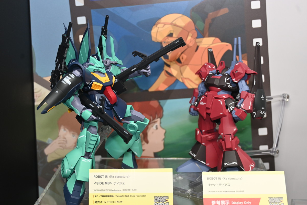 【TAMASHII NATION 2024フォトレポート】「機動戦士ガンダムSEED DESTINY」ソードインパルスガンダムや「機動戦士Zガンダム」Zガンダムなどのフィギュアを紹介！