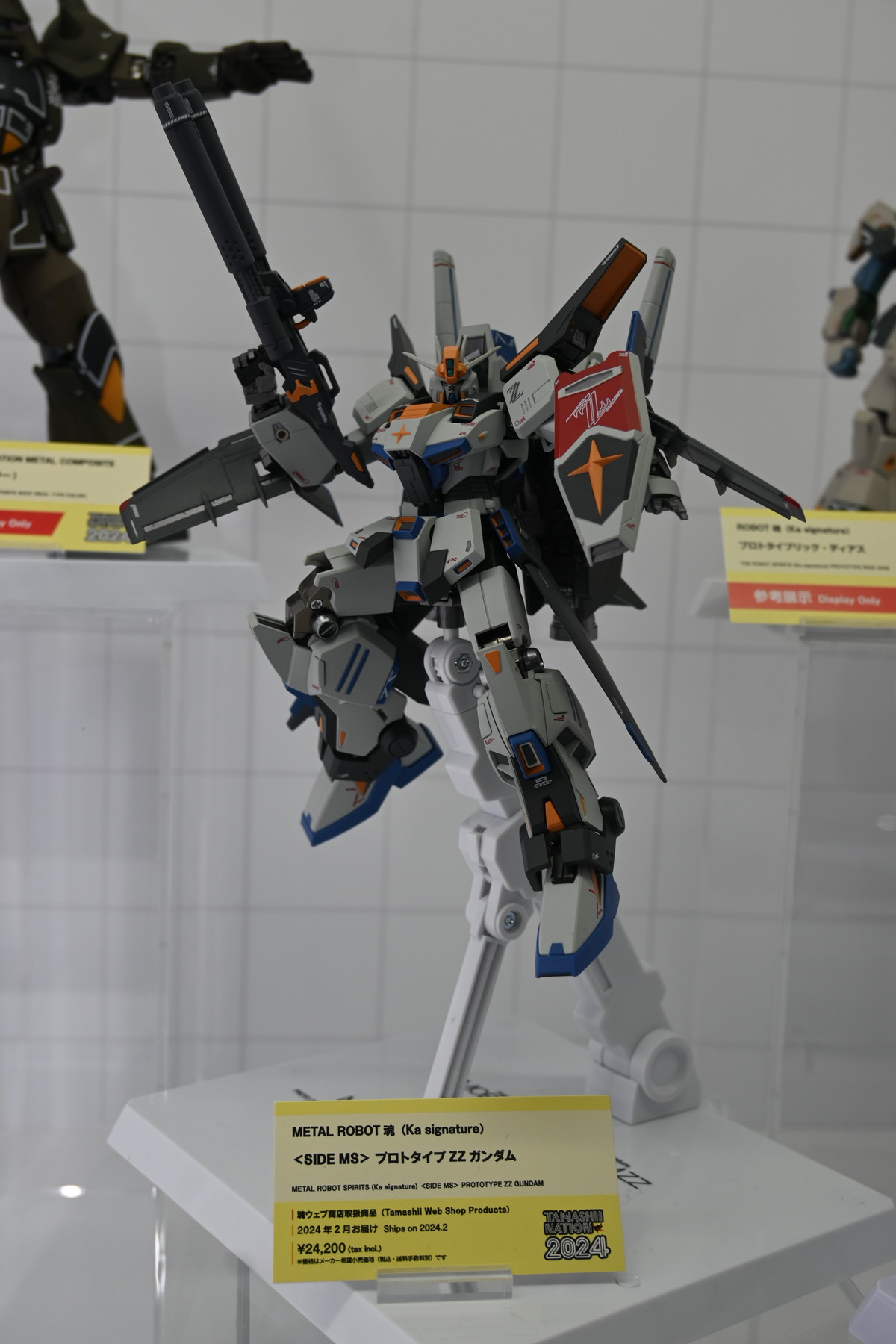 【TAMASHII NATION 2024フォトレポート】「機動戦士ガンダムSEED DESTINY」ソードインパルスガンダムや「機動戦士Zガンダム」Zガンダムなどのフィギュアを紹介！