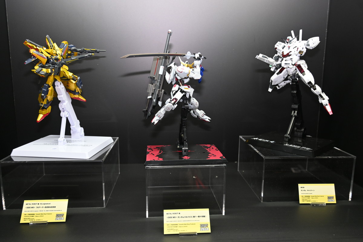 【TAMASHII NATION 2024フォトレポート】「機動戦士ガンダムSEED DESTINY」ソードインパルスガンダムや「機動戦士Zガンダム」Zガンダムなどのフィギュアを紹介！