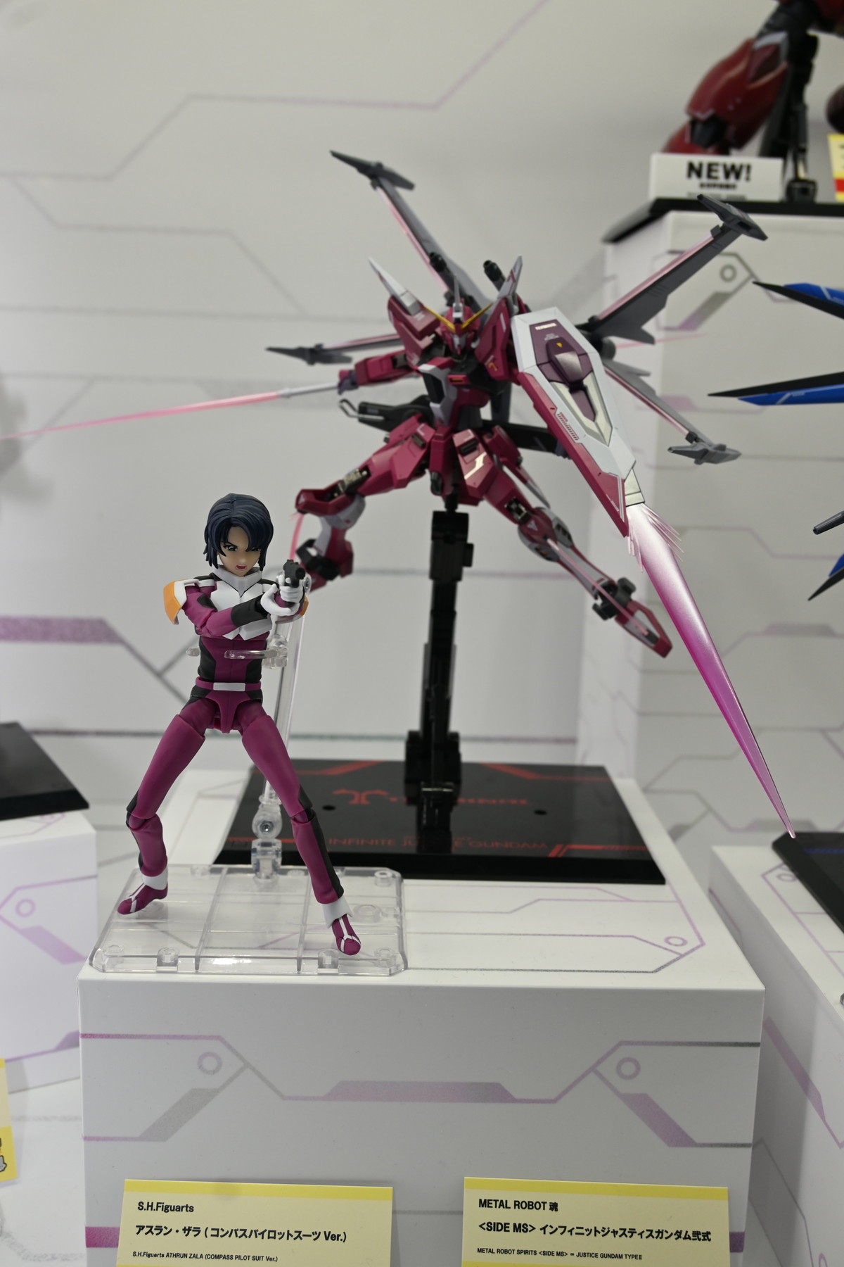 【TAMASHII NATION 2024フォトレポート】「機動戦士ガンダムSEED DESTINY」ソードインパルスガンダムや「機動戦士Zガンダム」Zガンダムなどのフィギュアを紹介！