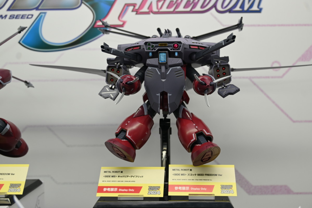 【TAMASHII NATION 2024フォトレポート】「機動戦士ガンダムSEED DESTINY」ソードインパルスガンダムや「機動戦士Zガンダム」Zガンダムなどのフィギュアを紹介！