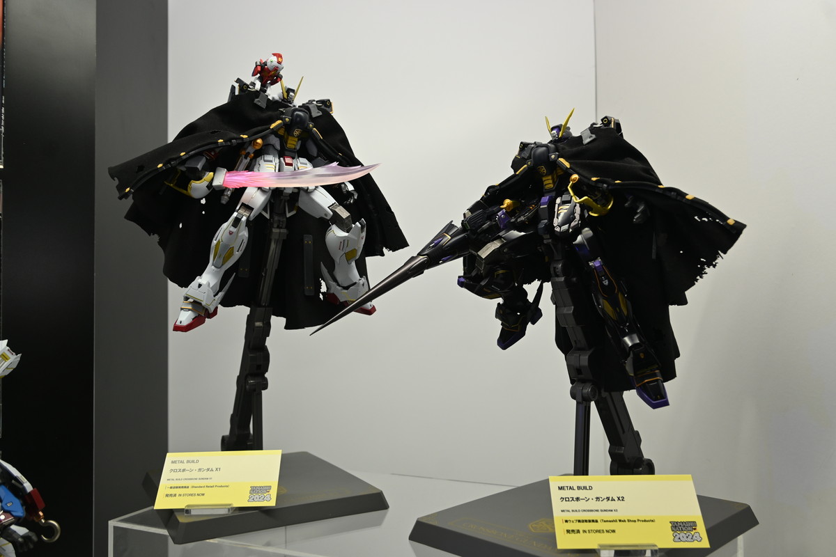 【TAMASHII NATION 2024フォトレポート】「機動戦士ガンダムSEED DESTINY」ソードインパルスガンダムや「機動戦士Zガンダム」Zガンダムなどのフィギュアを紹介！