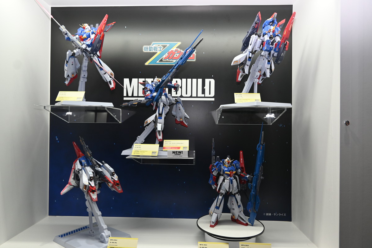 【TAMASHII NATION 2024フォトレポート】「機動戦士ガンダムSEED DESTINY」ソードインパルスガンダムや「機動戦士Zガンダム」Zガンダムなどのフィギュアを紹介！