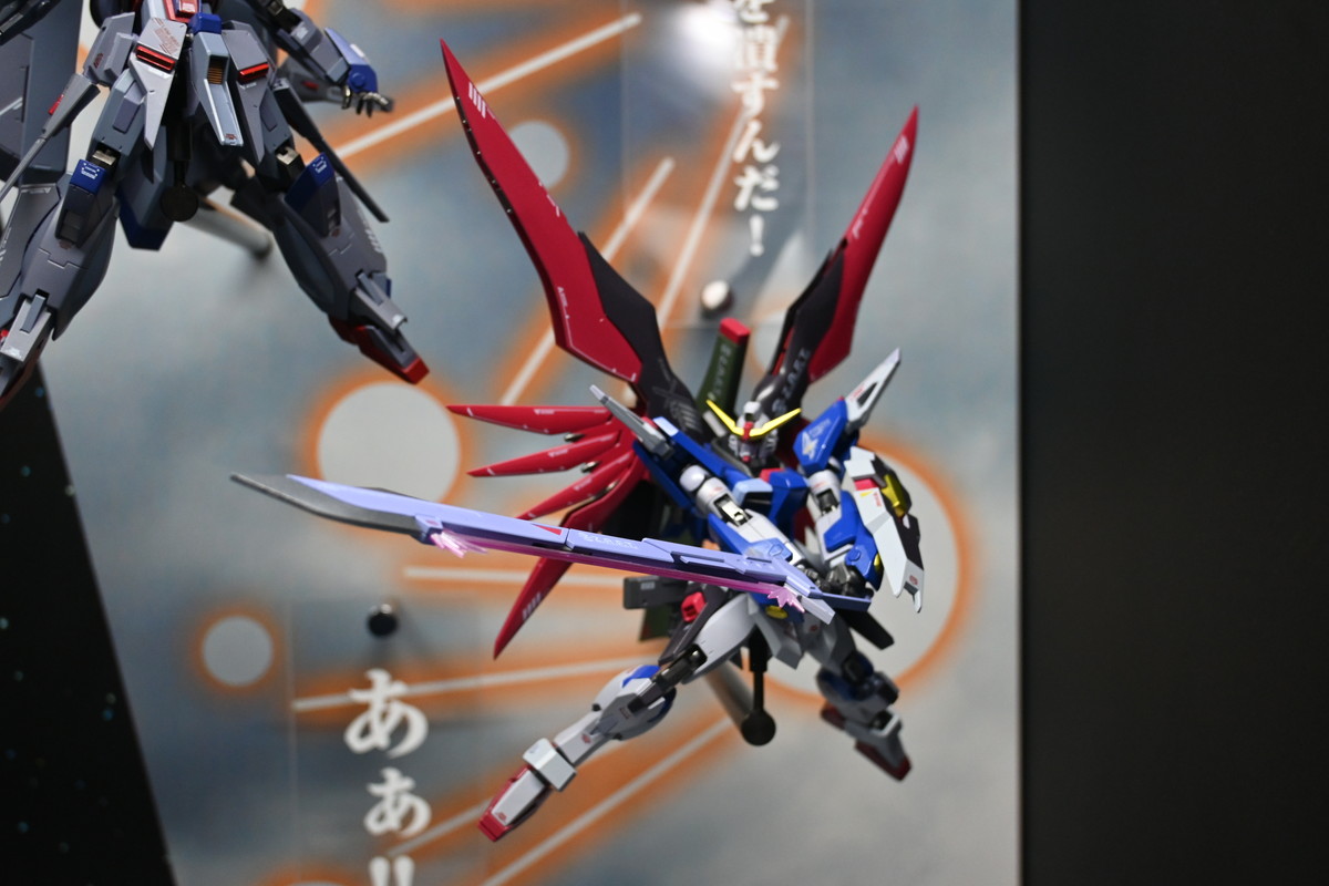 【TAMASHII NATION 2024フォトレポート】「機動戦士ガンダムSEED DESTINY」ソードインパルスガンダムや「機動戦士Zガンダム」Zガンダムなどのフィギュアを紹介！