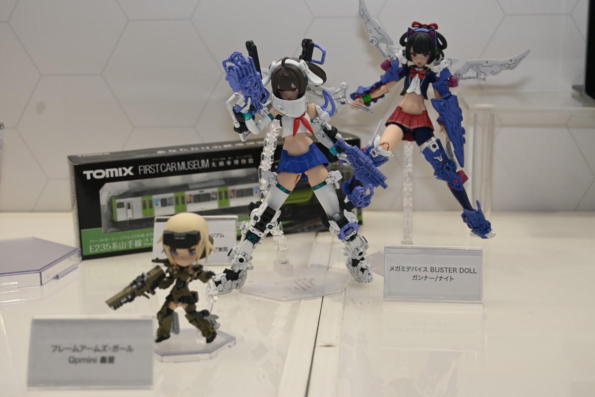 【コトブキヤコレクション2025フォトレポート】「創彩少女庭園」薬師寺久遠や「アルカナディア」メルティーナなどのプラモデルを紹介！