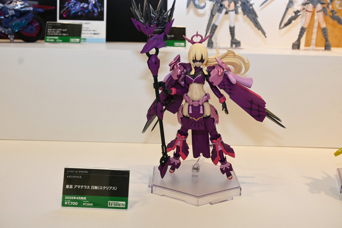 【コトブキヤコレクション2025フォトレポート】「フレームアームズ・ガール」ドゥルガーIや「メガミデバイス」PUNI☆MOFU 雪トゥなどのプラモデルを紹介！