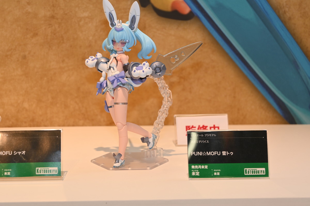 【コトブキヤコレクション2025フォトレポート】「フレームアームズ・ガール」ドゥルガーIや「メガミデバイス」PUNI☆MOFU 雪トゥなどのプラモデルを紹介！