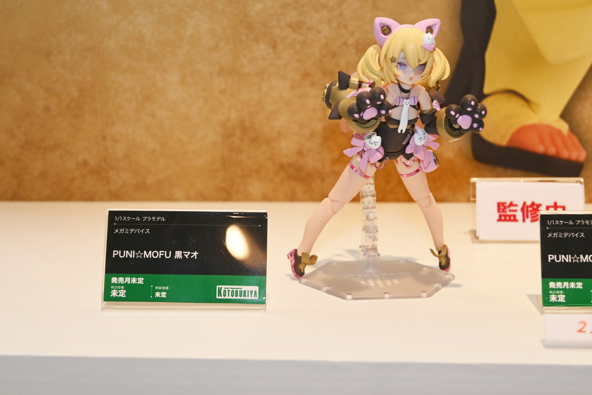 【コトブキヤコレクション2025フォトレポート】「フレームアームズ・ガール」ドゥルガーIや「メガミデバイス」PUNI☆MOFU 雪トゥなどのプラモデルを紹介！