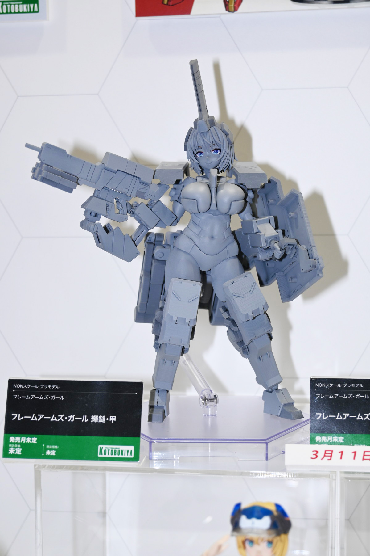 【コトブキヤコレクション2025フォトレポート】「フレームアームズ・ガール」ドゥルガーIや「メガミデバイス」PUNI☆MOFU 雪トゥなどのプラモデルを紹介！