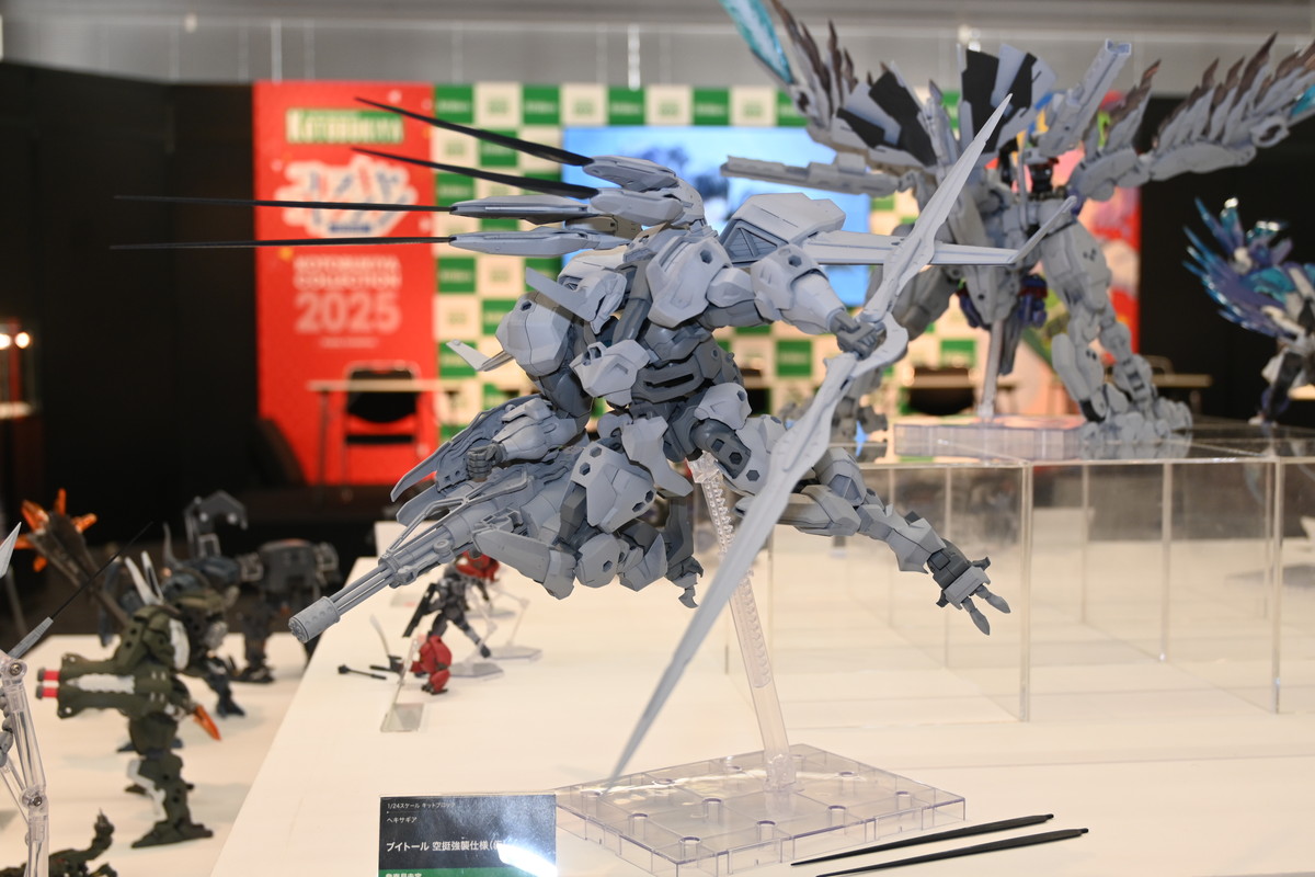 【コトブキヤコレクション2025フォトレポート】「フレームアームズ・ガール」ドゥルガーIや「メガミデバイス」PUNI☆MOFU 雪トゥなどのプラモデルを紹介！