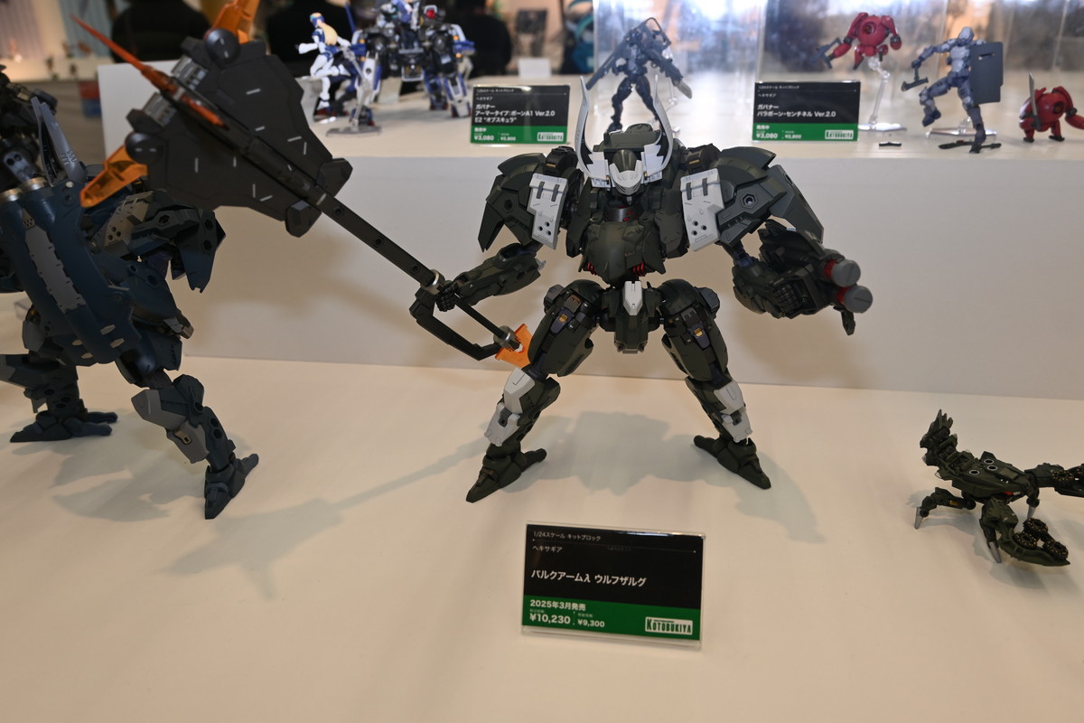 【コトブキヤコレクション2025フォトレポート】「フレームアームズ・ガール」ドゥルガーIや「メガミデバイス」PUNI☆MOFU 雪トゥなどのプラモデルを紹介！