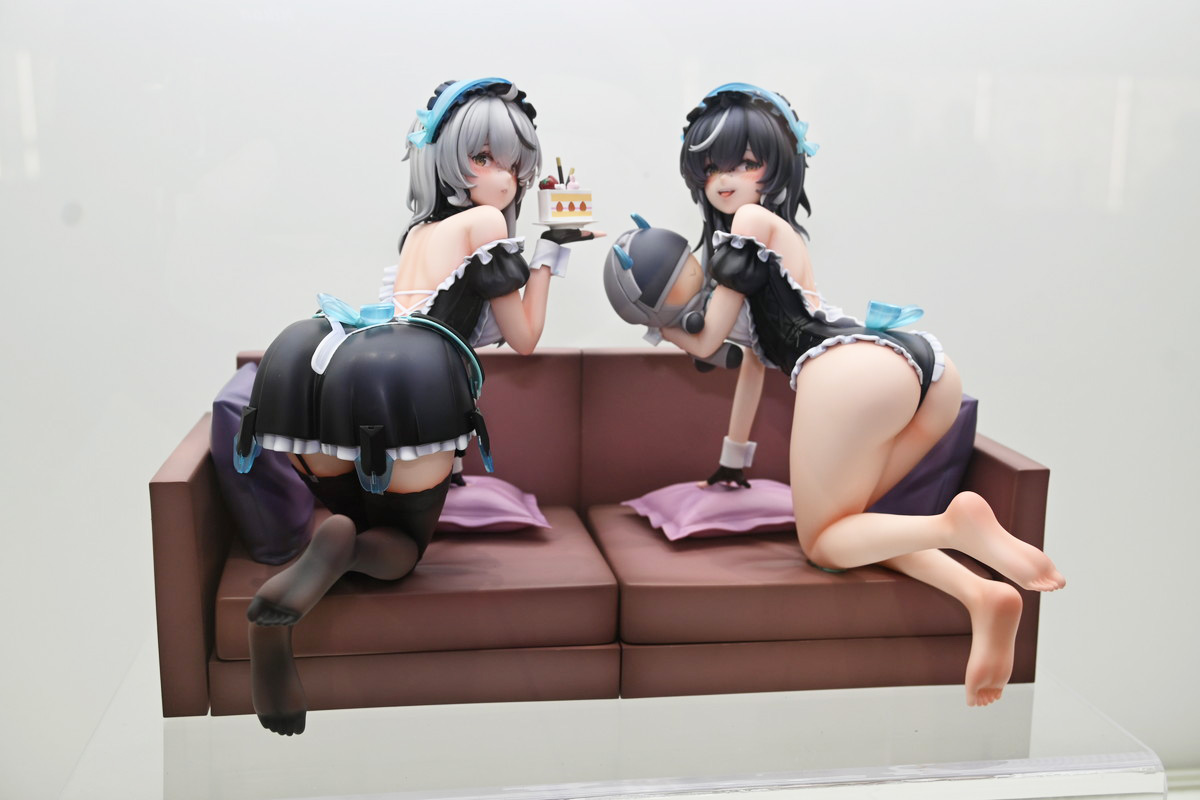 【ワンフェス2025冬フォトレポート】あみあみホビーキャンプブースから「勝利の女神：NIKKE」クラウン、APEXTOYSブースから「アズールレーン」ニュージャージーなどのフィギュアを紹介！