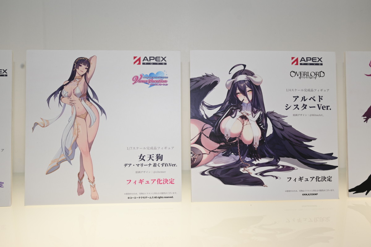 【ワンフェス2025冬フォトレポート】あみあみホビーキャンプブースから「勝利の女神：NIKKE」クラウン、APEXTOYSブースから「アズールレーン」ニュージャージーなどのフィギュアを紹介！