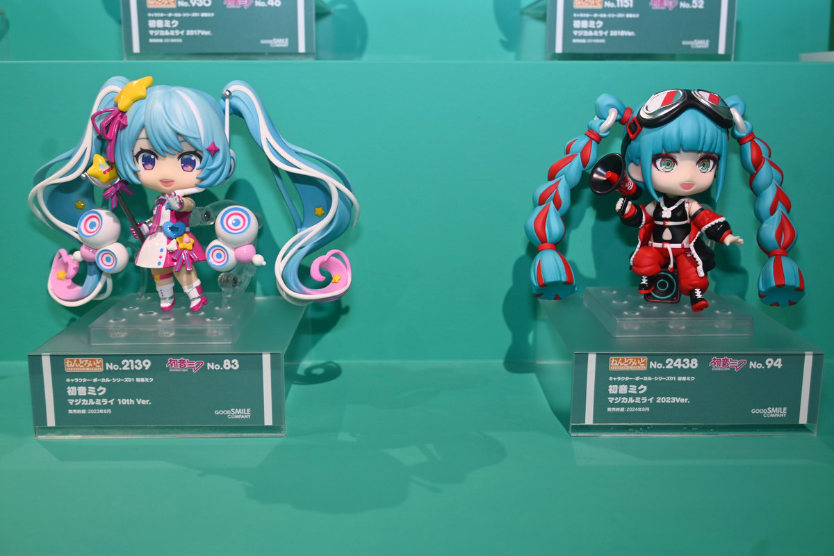 【ねんどろいど 初音ミク 100番記念展示会フォトレポート】「ねんどろいど 初音ミク 100番目の冒険Ver.」や過去発売されたねんどろいどシリーズなどを紹介！