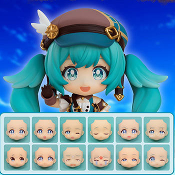「ねんどろいどフェイスメーカー」が「初音ミク」と初コラボ！ねんどろいど連動の表情パーツ12種類を限定販売