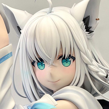 「hololive SUPER EXPO 2025」にて白上フブキさん、大神ミオさんの等身大フィギュアが登場！