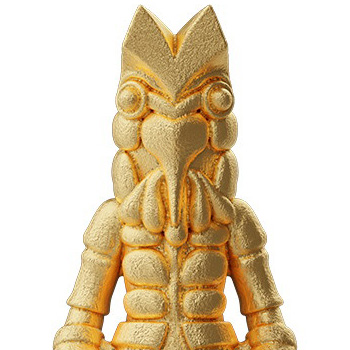 黄金に輝く約1cmサイズ、バルタン星人とゼットンの純金ミニフィギュアが各300体限定で登場！