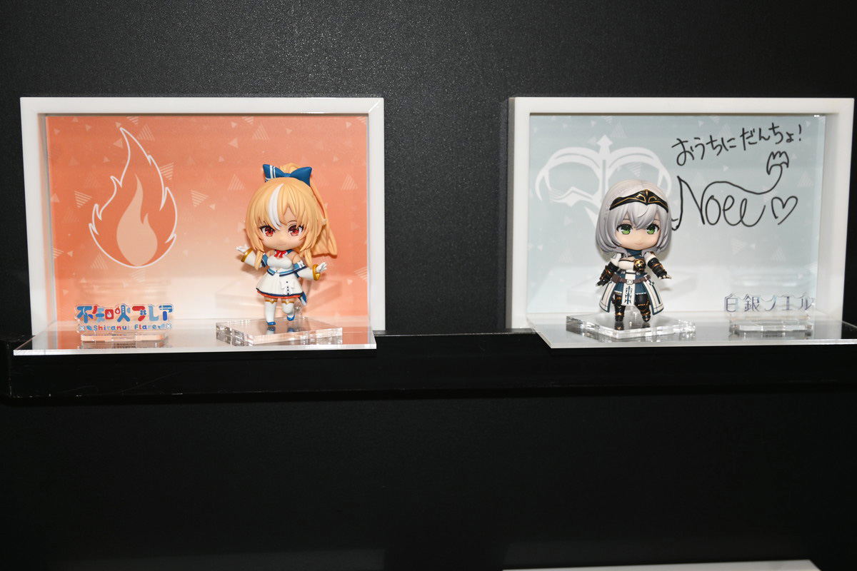 【hololive FIGURE EXHIBITION in AKIBAフォトレポート】「星街すいせい」や「ラプラス・ダークネス」などのフィギュアを紹介!