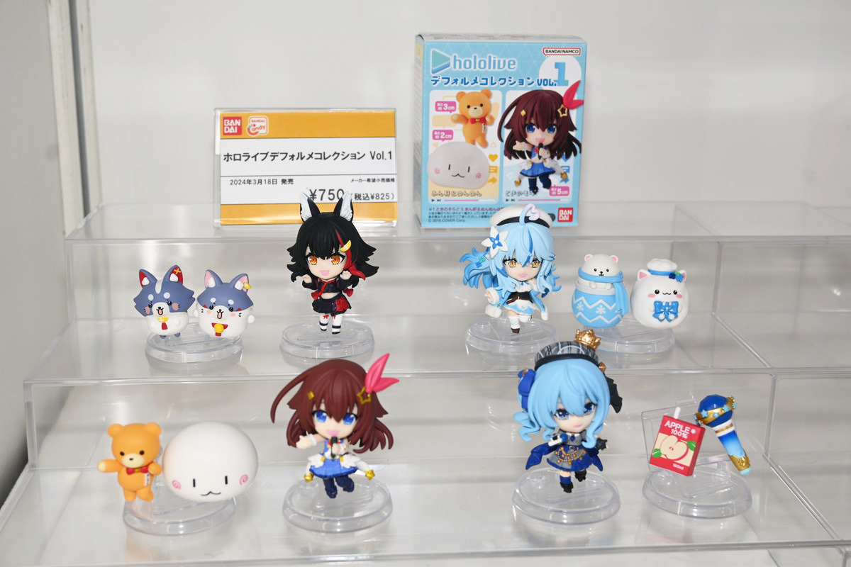【hololive FIGURE EXHIBITION in AKIBAフォトレポート】「星街すいせい」や「ラプラス・ダークネス」などのフィギュアを紹介!