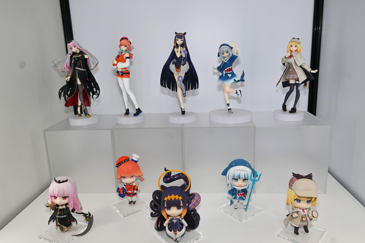 【hololive FIGURE EXHIBITION in AKIBAフォトレポート】「星街すいせい」や「ラプラス・ダークネス」などのフィギュアを紹介!