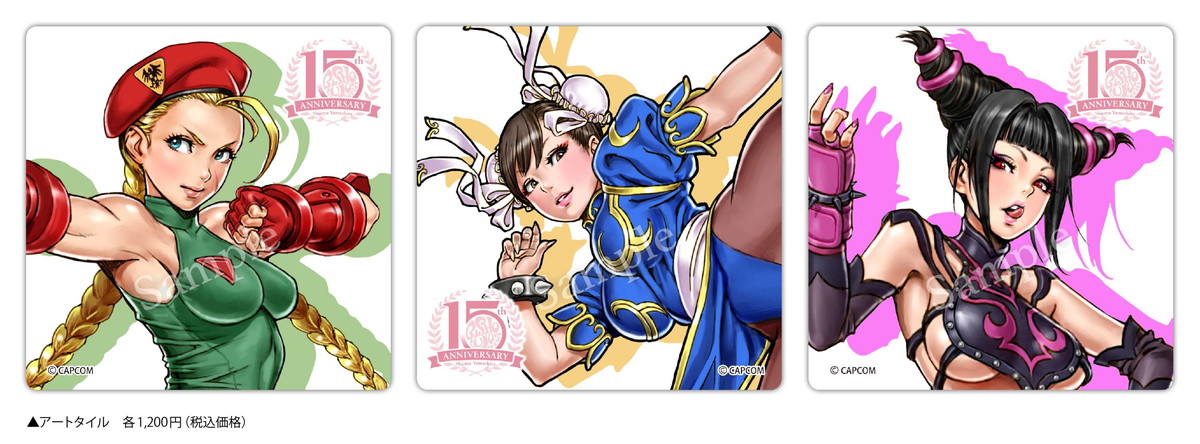 「山下しゅんや展 ~BISHOUJOシリーズ 15周年~」STREET FIGHTER美少女とヴァンパイア美少女の新商品が発表!ヴァンパイア美少女 SNSキャンペーンも開催