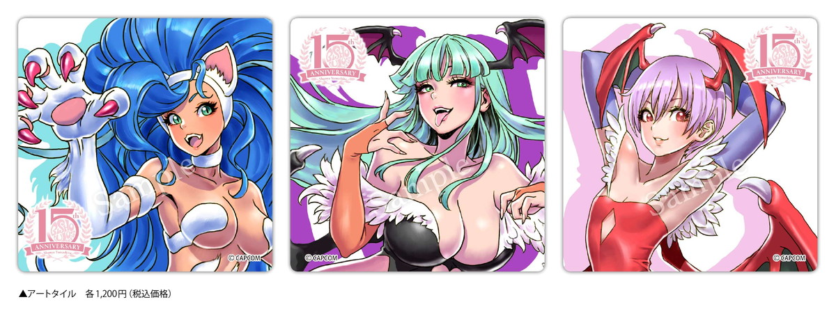 「山下しゅんや展 ~BISHOUJOシリーズ 15周年~」STREET FIGHTER美少女とヴァンパイア美少女の新商品が発表!ヴァンパイア美少女 SNSキャンペーンも開催