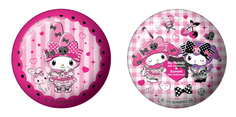 マイメロディ50周年＆クロミ20周年「かわいい」おそろいバースデー♪Happyくじ「My Melody ＆ Kuromi 50th＆20th Anniversaries」が6月27日より順次販売開始！