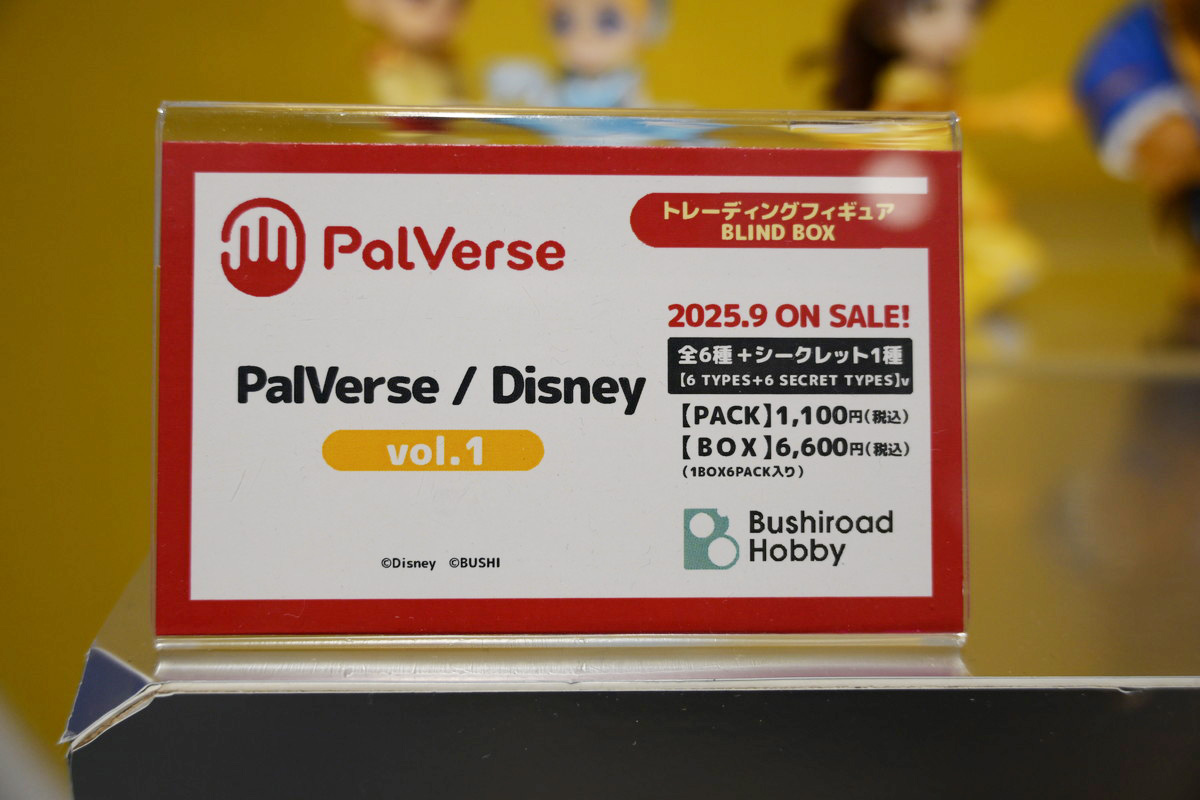【PalVerse SPACEフォトレポート】「PalVerse 名探偵コナン vol.2」や「PalVerse / Disney vol.2」などのフィギュアを紹介!