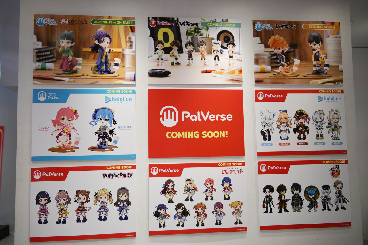 【PalVerse SPACEフォトレポート】「PalVerse 名探偵コナン vol.2」や「PalVerse / Disney vol.2」などのフィギュアを紹介!