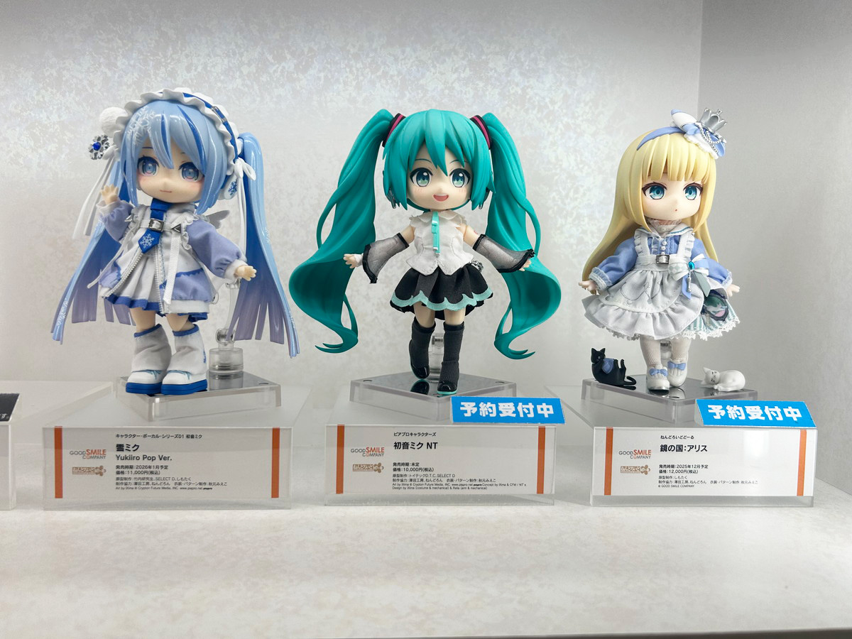 【スマイルフェス2025フォトレポート】「キャラクター・ボーカル・シリーズ01 初音ミク」初音ミクや「アズールレーン」ブレマートンなどのフィギュアを紹介!