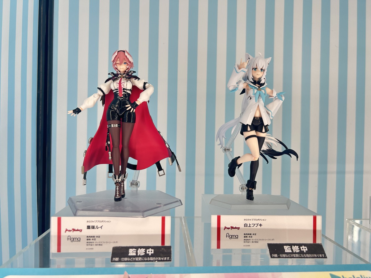 【スマイルフェス2025フォトレポート】「ホロライブプロダクション」AZKiや「勝利の女神:NIKKE」ドロシーなどのフィギュアを紹介!