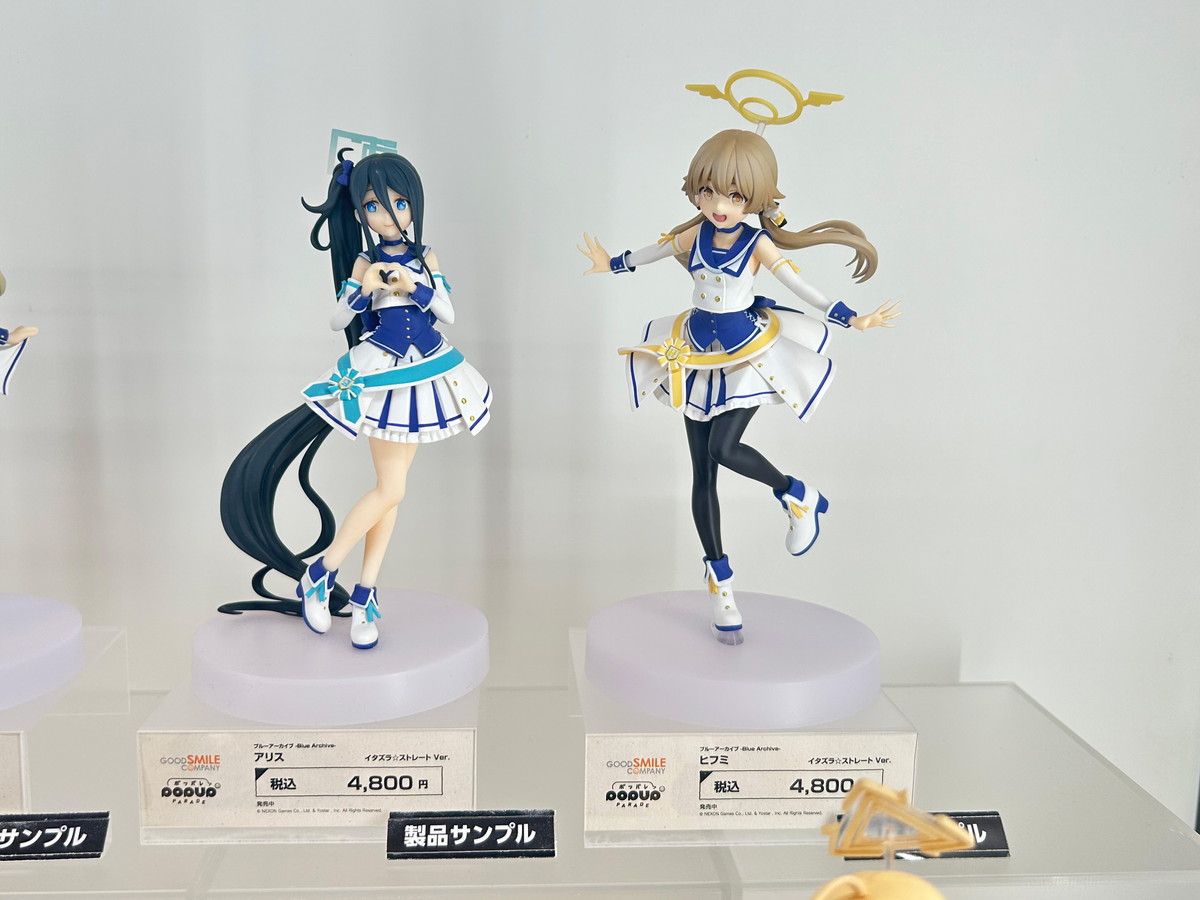 【スマイルフェス2025フォトレポート】「ブルーアーカイブ」ハナコや「魔動王グランゾート」アクアビートなどのフィギュアを紹介!