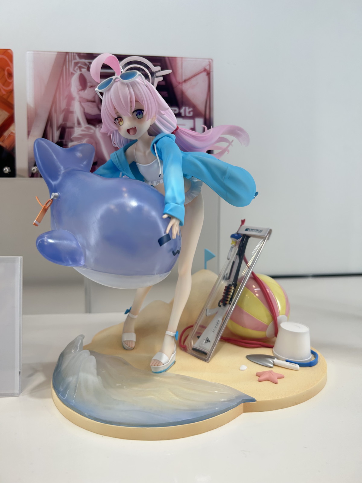 【スマイルフェス2025フォトレポート】「ブルーアーカイブ」ハナコや「魔動王グランゾート」アクアビートなどのフィギュアを紹介!