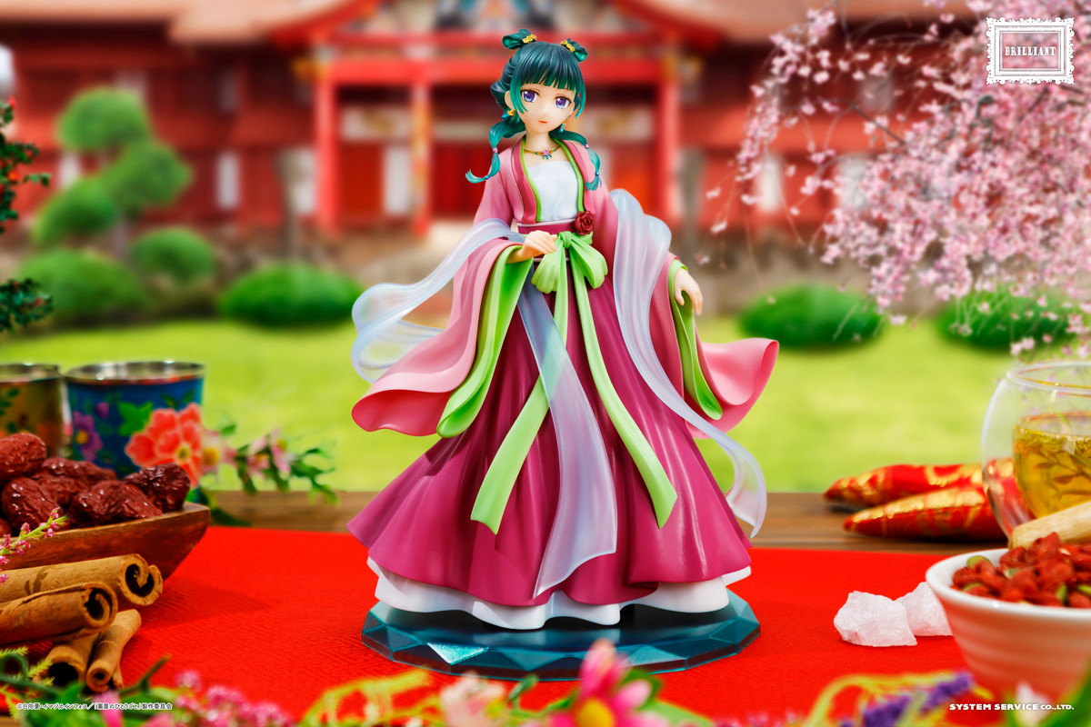 システムサービスの新プライズフィギュアブランド「BRILLIANT」から「薬屋のひとりごと」猫猫が登場!
