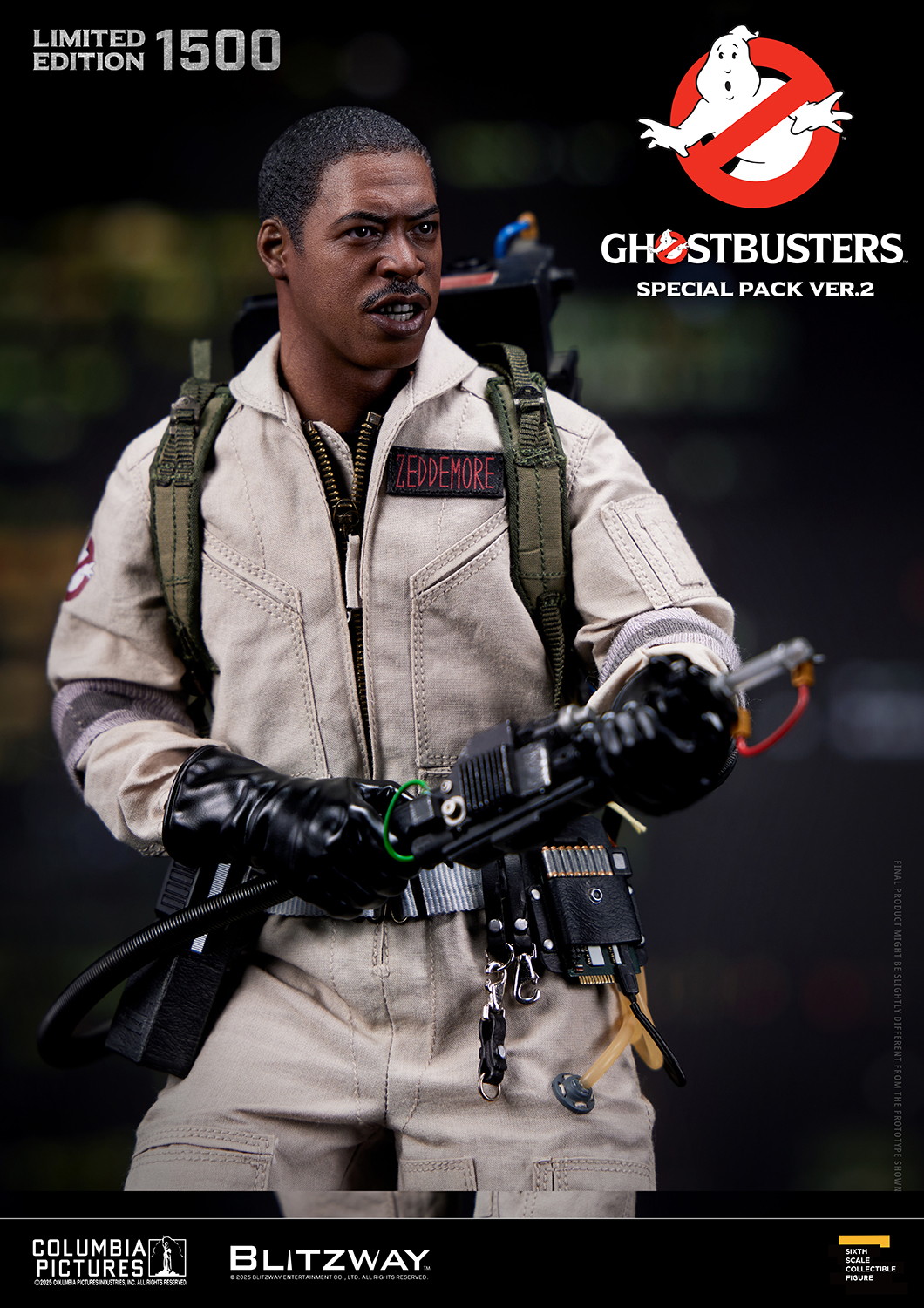 ブリッツウェイの「ゴーストバスターズ」1/6スケールアクションフィギュアが再び登場!
