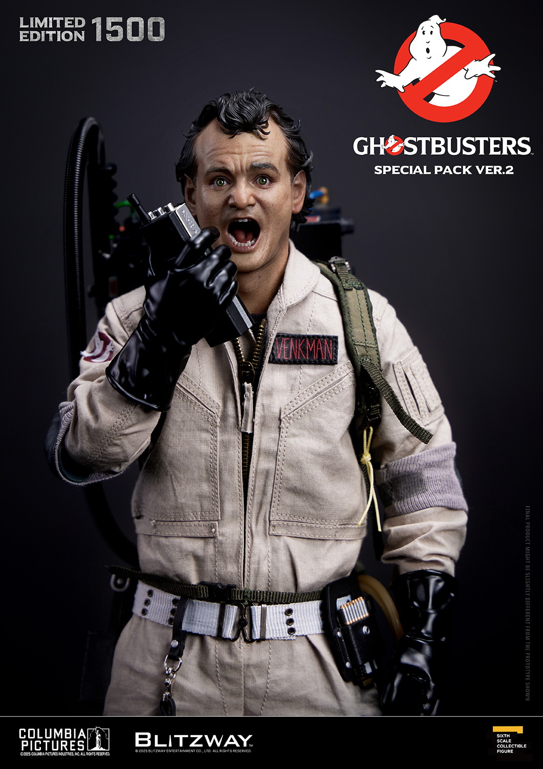 ブリッツウェイの「ゴーストバスターズ」1/6スケールアクションフィギュアが再び登場!