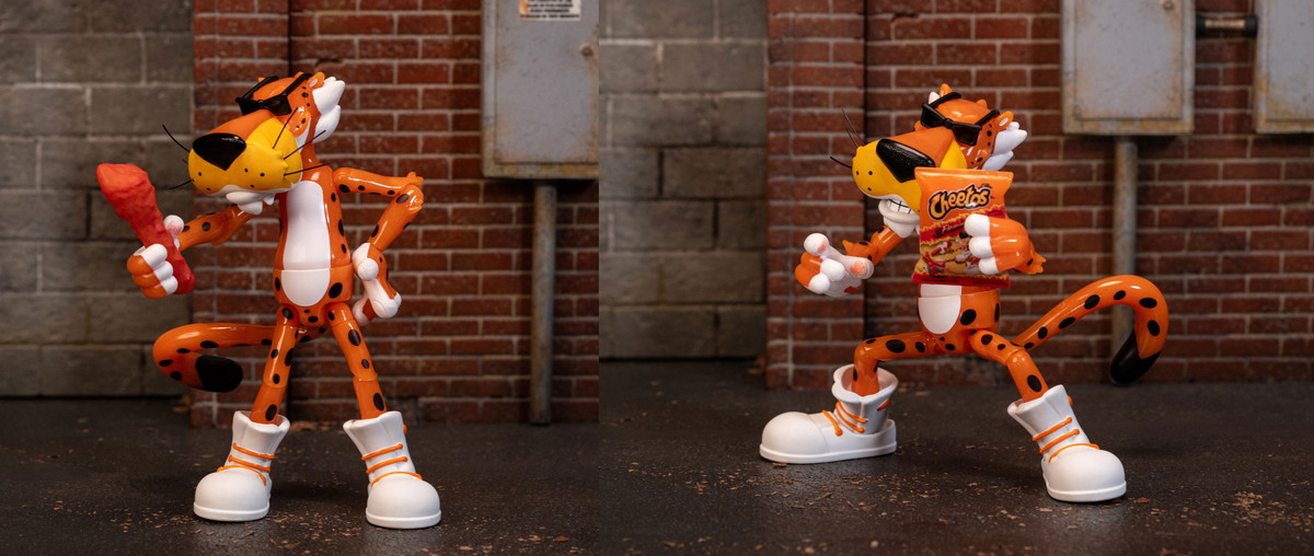 ケロッグ「トニー・ザ・タイガー」とチートス「チェスター・チーター」のアクションフィギュアが7月中旬より登場!