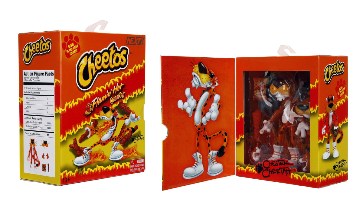 ケロッグ「トニー・ザ・タイガー」とチートス「チェスター・チーター」のアクションフィギュアが7月中旬より登場!
