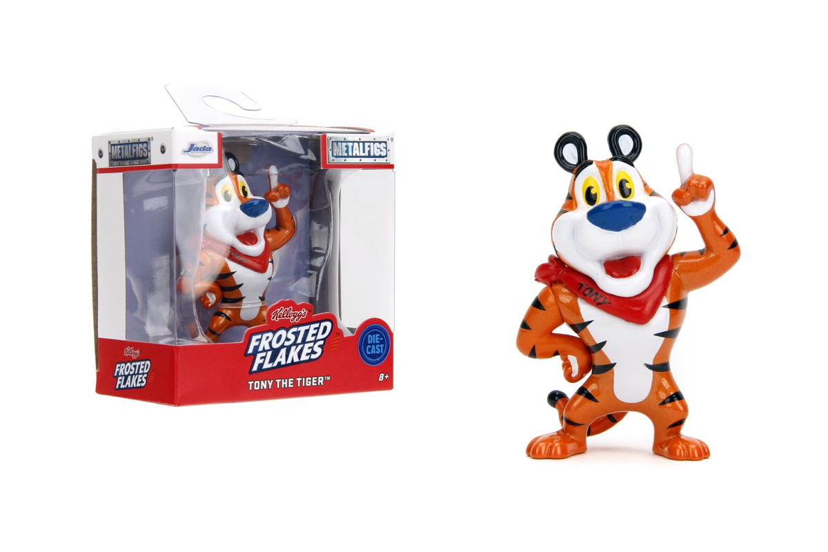 ケロッグ「トニー・ザ・タイガー」とチートス「チェスター・チーター」のアクションフィギュアが7月中旬より登場!