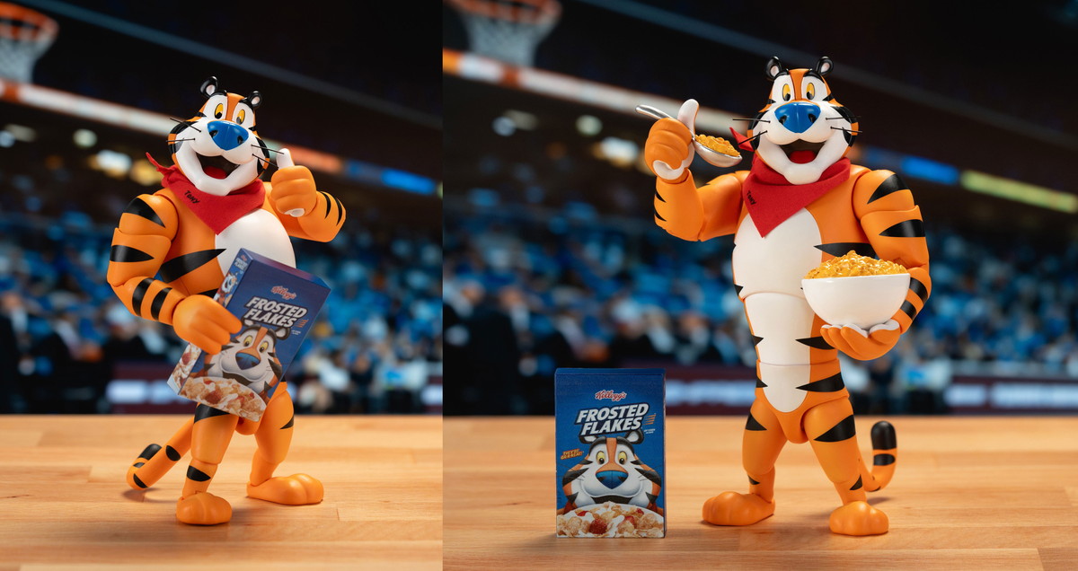 ケロッグ「トニー・ザ・タイガー」とチートス「チェスター・チーター」のアクションフィギュアが7月中旬より登場!