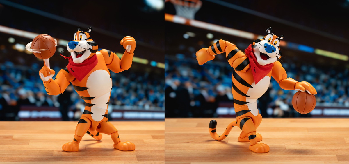 ケロッグ「トニー・ザ・タイガー」とチートス「チェスター・チーター」のアクションフィギュアが7月中旬より登場!
